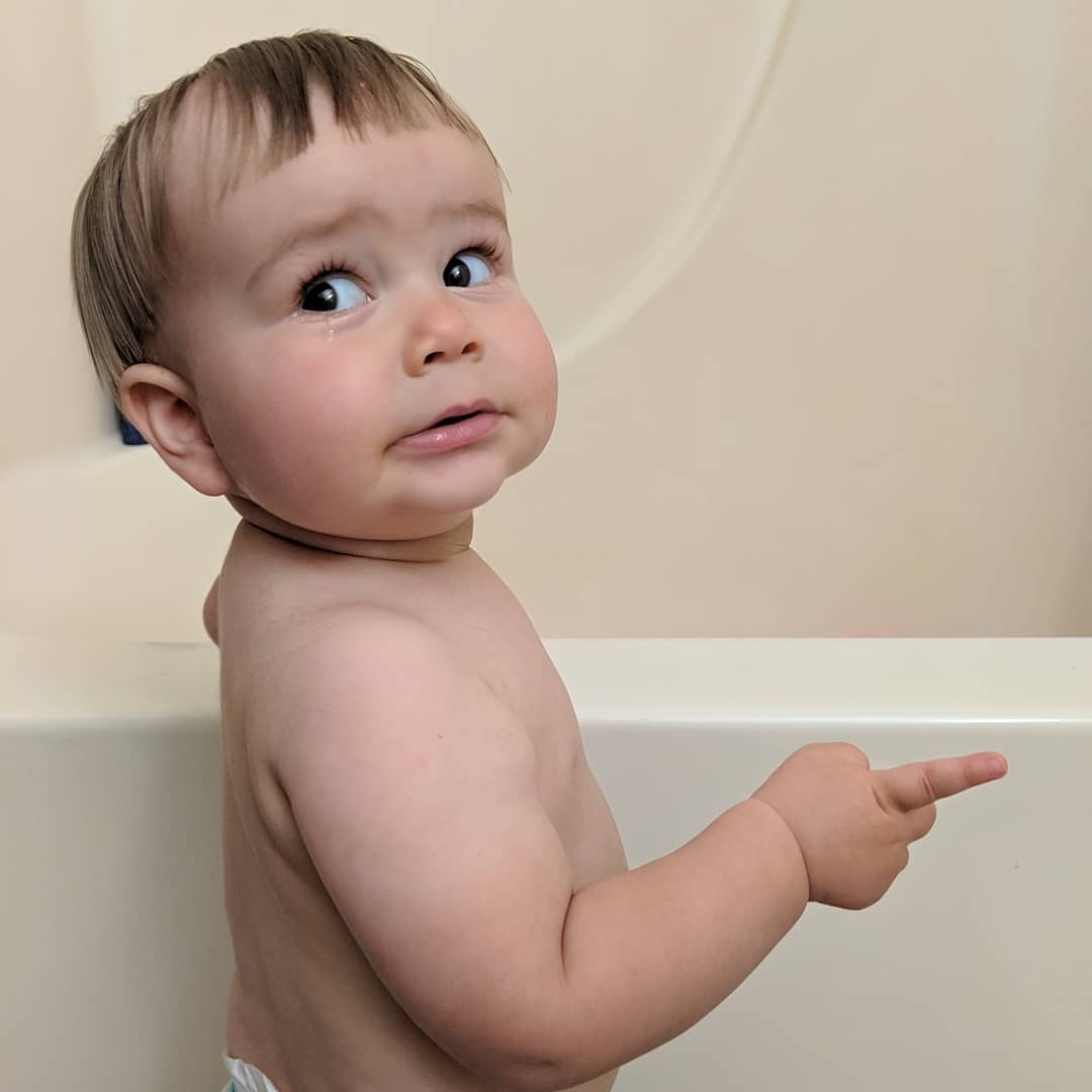 Johnny's first haircut 4-9-19